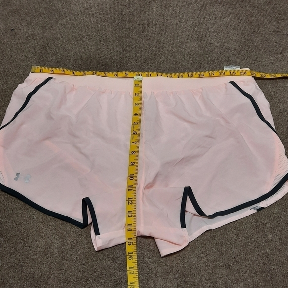 Under Armour Women's Fly By 2.0 Athletic Running Shorts Pink 3XL - Picture 8 of 9